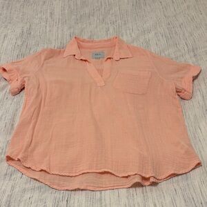 Rails Coral Short Sleeve Top